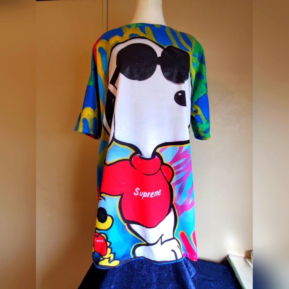 Tee Shirt Snoopy Dress